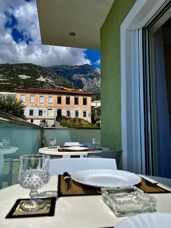 Oscar'S Apartments Drymades Dhërmi Eksteriør bilde
